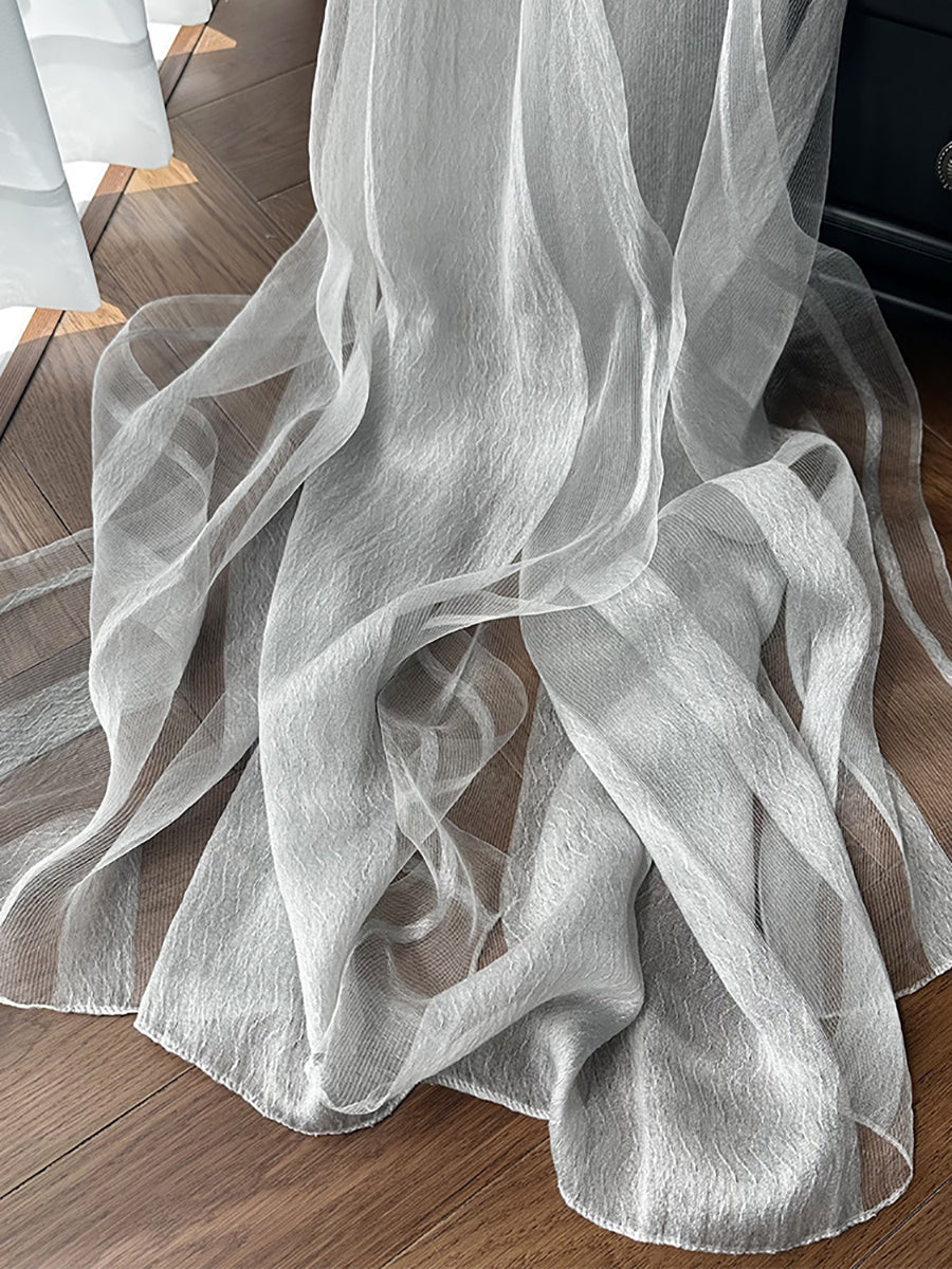 Women Summer Thin Colorblock Shawl Scarf