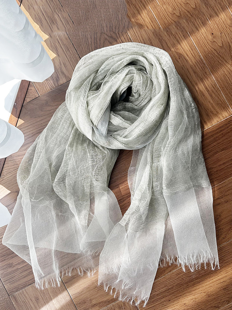 Women Vintage Soft Thin Shawl Scarf