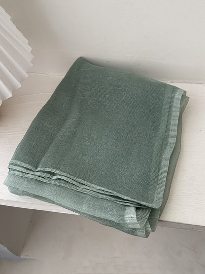 Women Summer Casual Pure Color Shawl Scarf