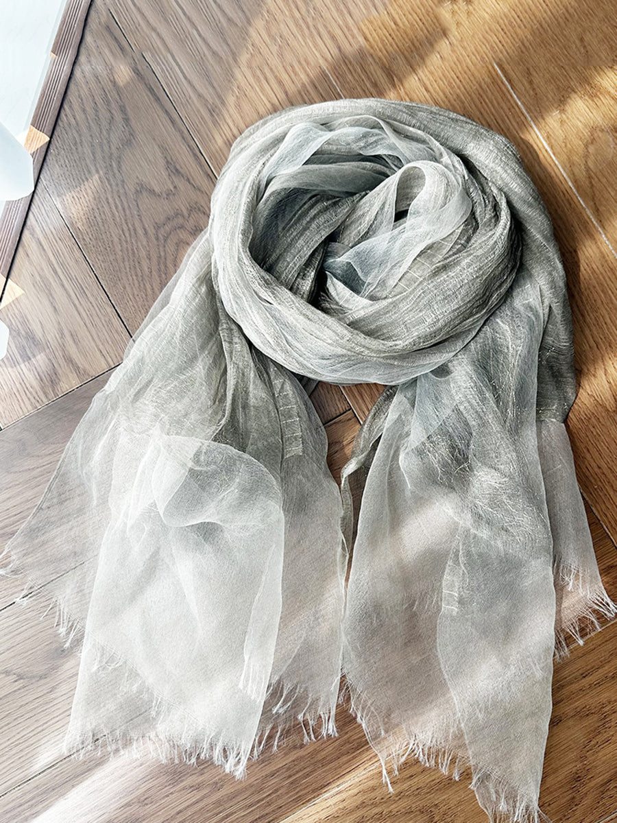 Women Vintage Soft Thin Shawl Scarf