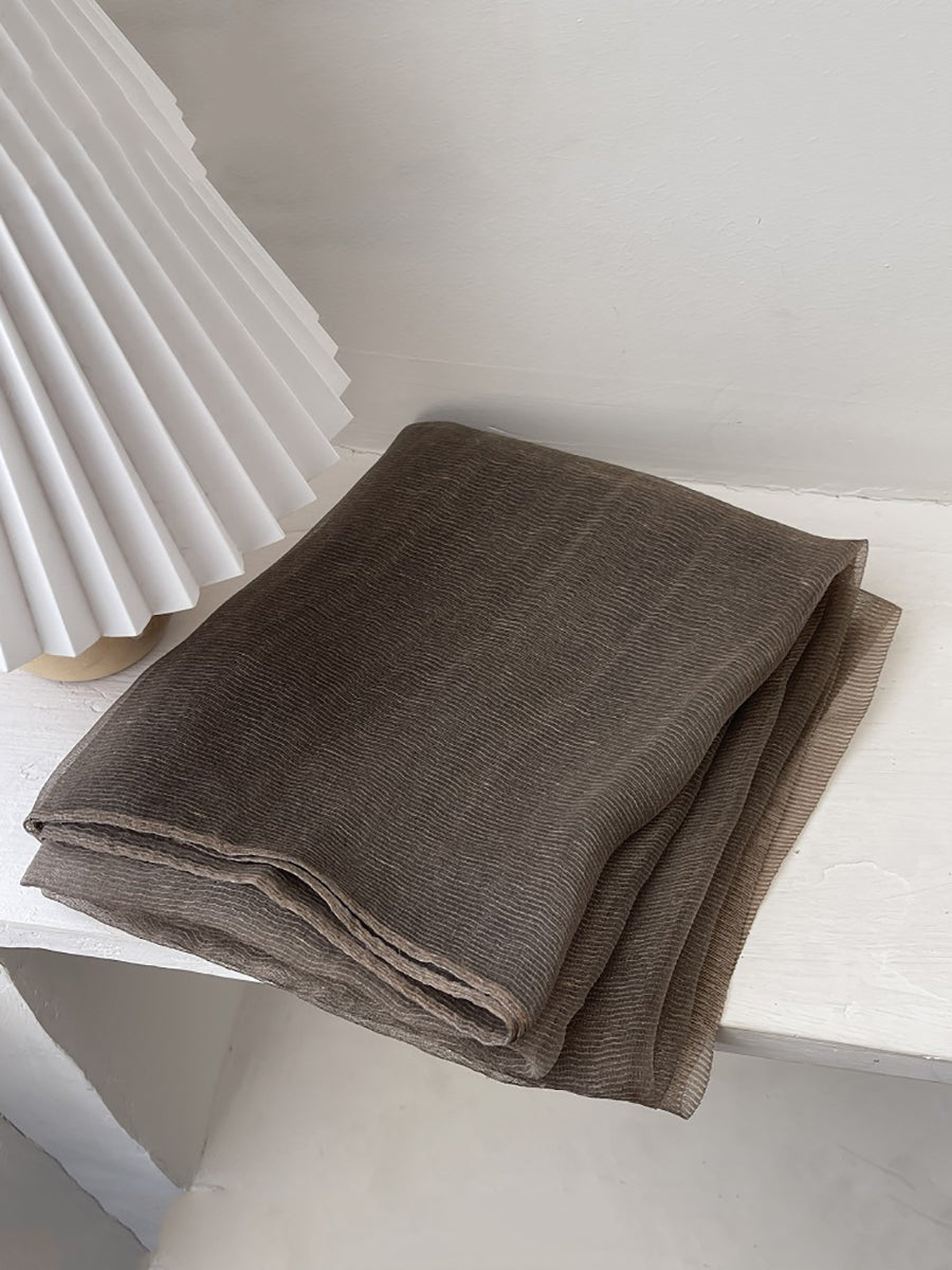 Women Summer Casual Pure Color Shawl Scarf