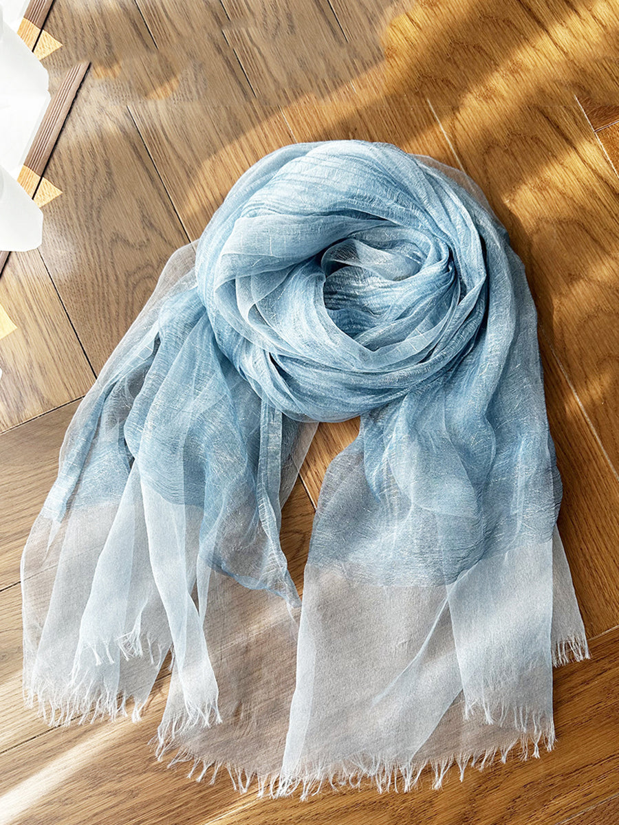Women Vintage Soft Thin Shawl Scarf
