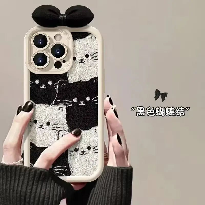 Cute Cat Lanyard Case For Huawei Honor 400 Pro Magic 7 Lite 6 5 Pro 5G 300 200 90 8X X9 Y7A X7 70 Y9 Prime 2019 Y9S Nova 9 SE