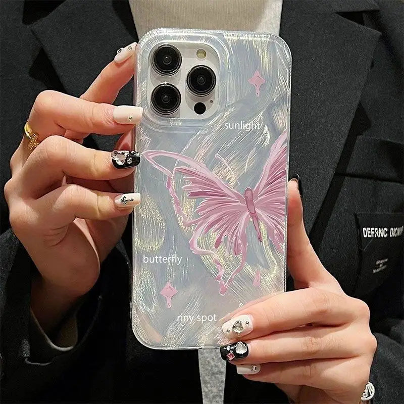 Star Phone Case for Samsung Galaxy A55 A35 A33 A51 A31 A13 A12 A21S A22 A71 A72 A73 A02 A23 A04 A04E A30 A50 A20 A50S A30S A03S