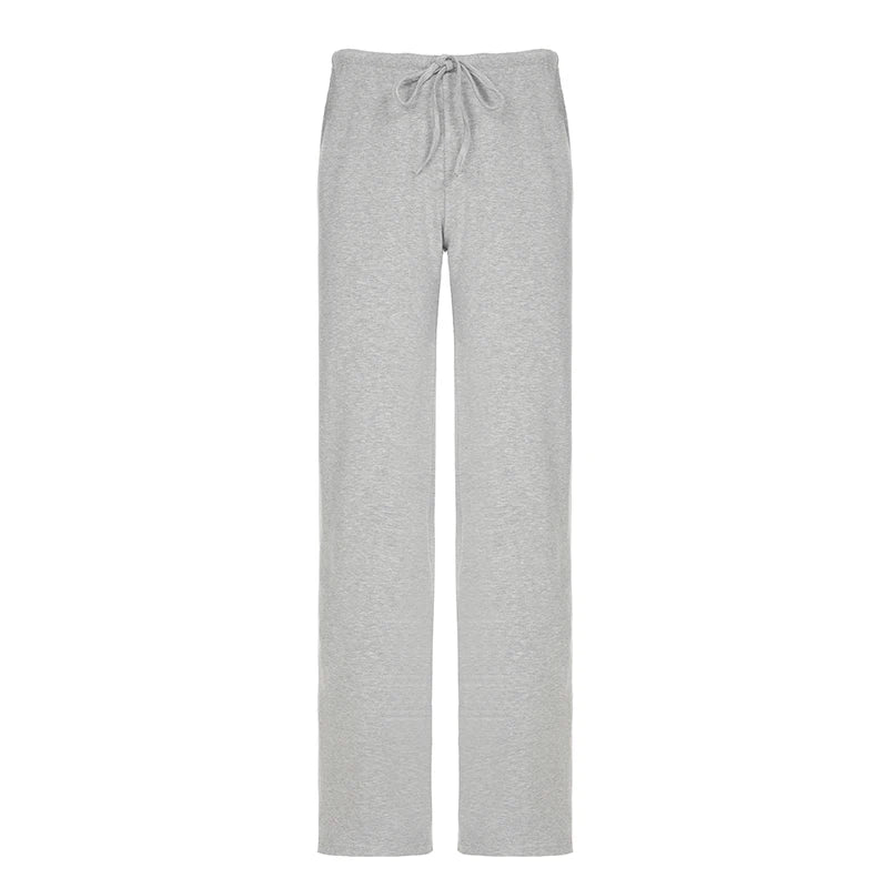 fashionBasic Solid Slim Lace-up Tee Shirts Long Sleeves V-neck Casual Chic Clothes Sporty Streetwear Four Color Knit Tops