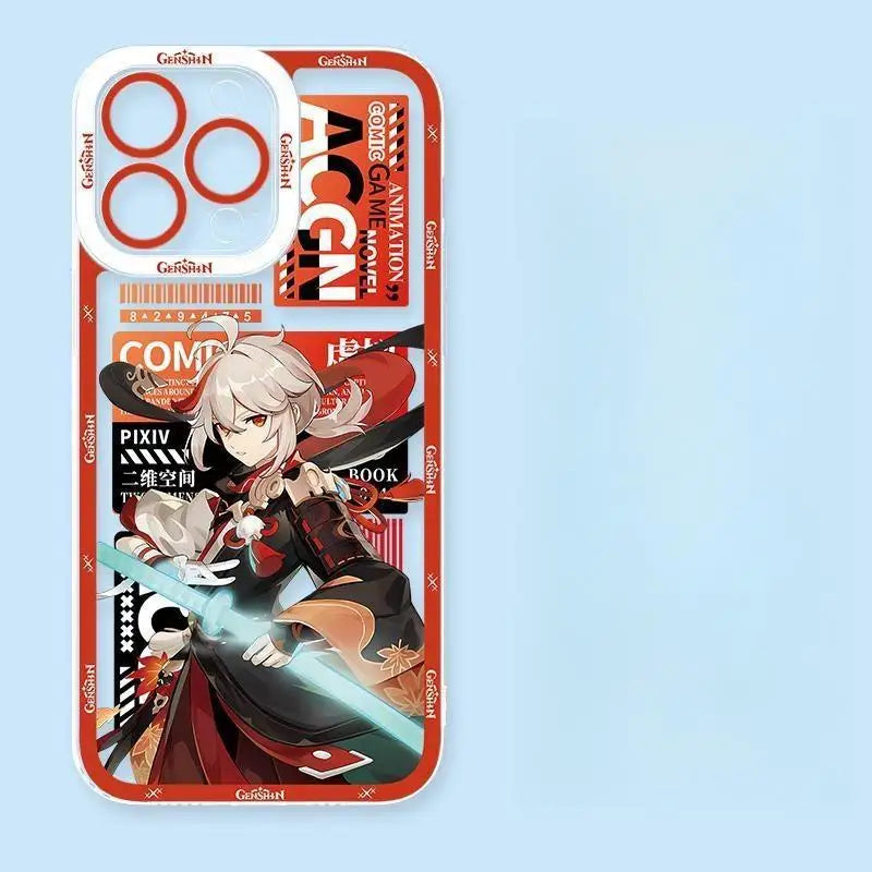 Case For OPPO Reno 7 4G 10 Pro Plus 11 11F 7Z 8Z 5Z 6Z 2Z 5 6 8 Pro 4 2F 8T 5G Cover Genshin Impact Soft INS