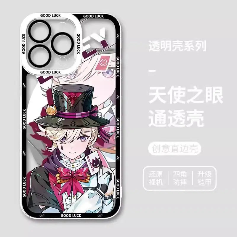 Case For OPPO Reno 7 4G 10 Pro Plus 11 11F 7Z 8Z 5Z 6Z 2Z 5 6 8 Pro 4 2F 8T 5G Cover Genshin Impact Soft INS