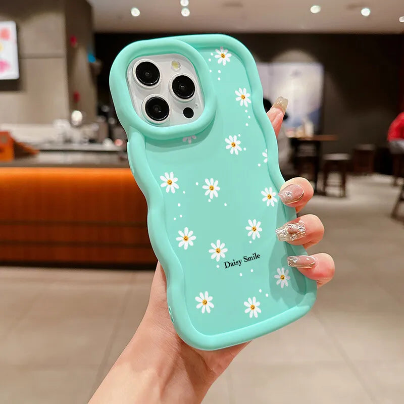 Daisy Flowers Case For Xiaomi Redmi Note 13 12 14 Pro Plus 10 11 12S 10S 11S 14C 10C 12C 13C 9C 9T 9S A1 A2 Plus A3 Soft Carcasa