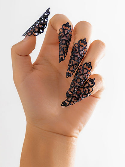 Geometric Hollow Nail Protectors