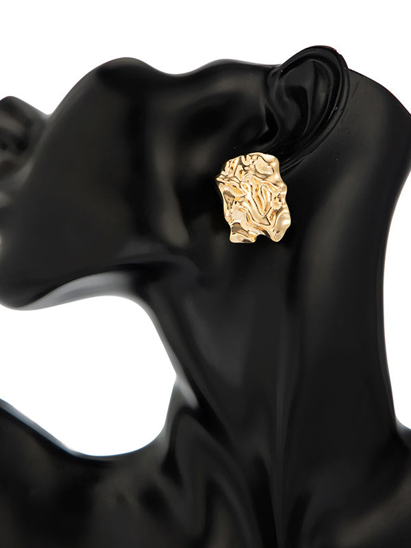 Normcore Geometric Drop Earrings