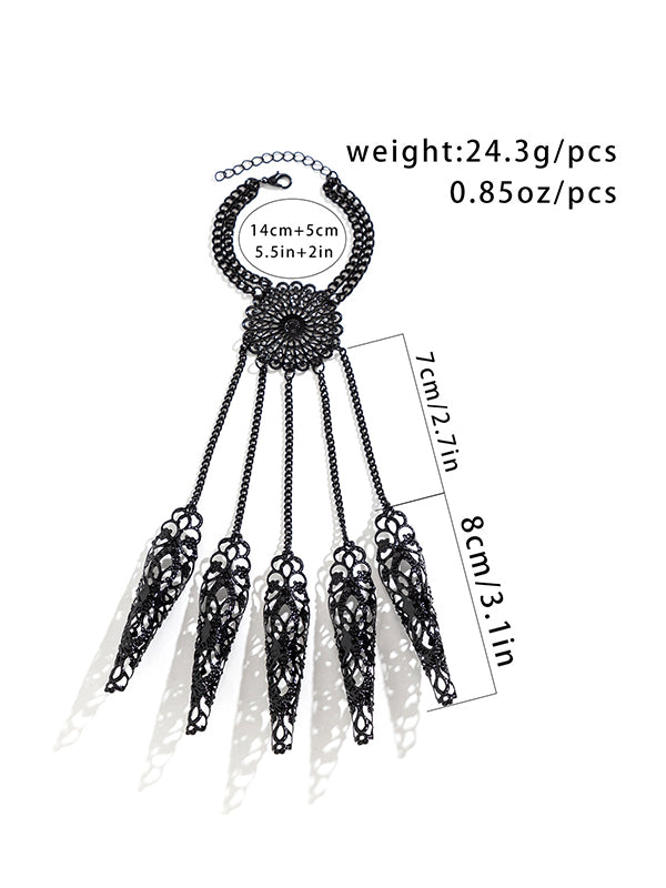 Chains Geometric Hollow Nail Protectors