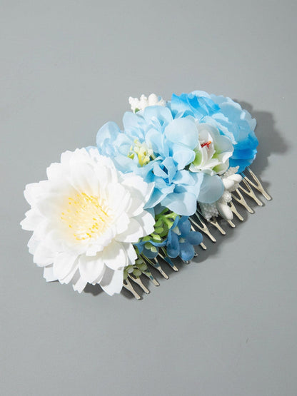 Flower Shape Hair Clips