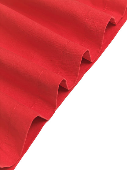 High Waisted Loose Elasticity Pockets Solid Color Pants Trousers