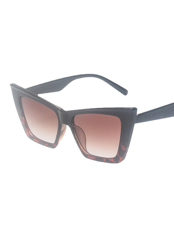 Geometric Sun Protection Sunglasses Accessories