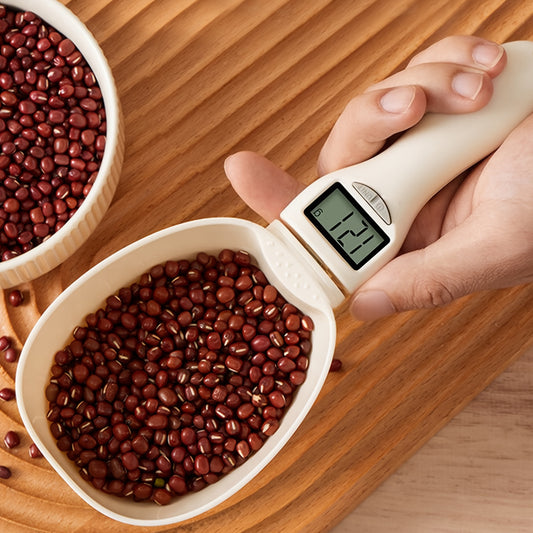 2pcs Multi-Functional Kitchen Spoon Scale - Food Scale, Digital Measuring Spoon, 0, 1g Precision & 800g +500g Capacity, Ergonomic Design For Easy Measuring, Perfect For Meal Prep, Fitness Diets, And Recipe Accuracy