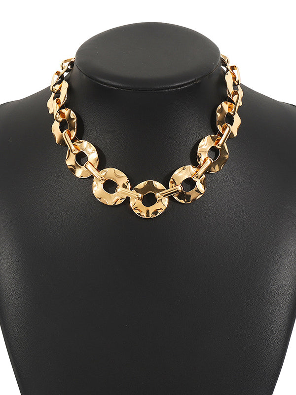 Normcore Chains Geometric Necklaces Accessories