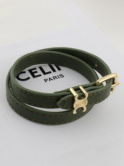 Buckle Geometric Bracelet Accessories