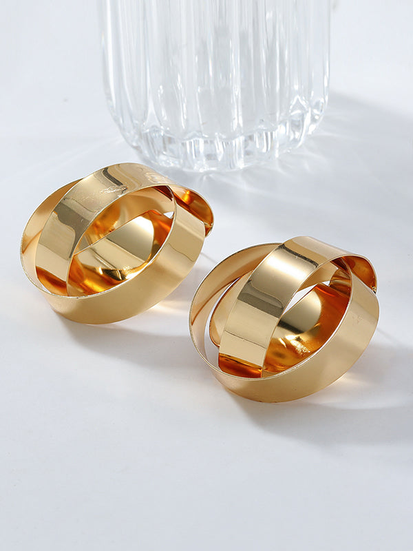 Geometric Drop Earrings