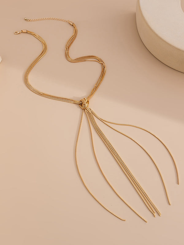 Tasseled Necklaces Accessories