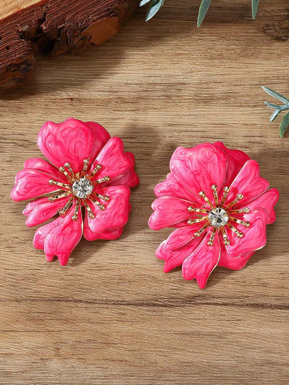 Flower Shape Earrings Accessories