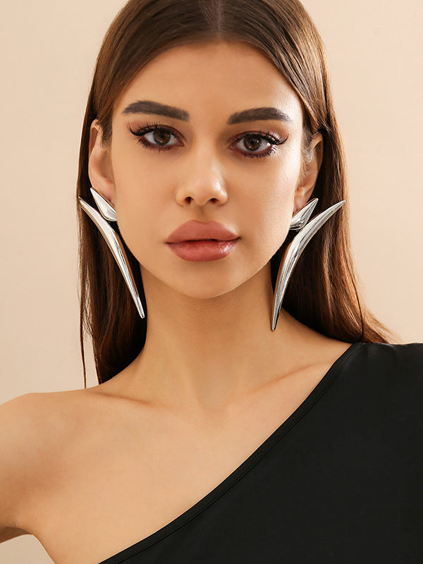 Geometric Drop Earrings