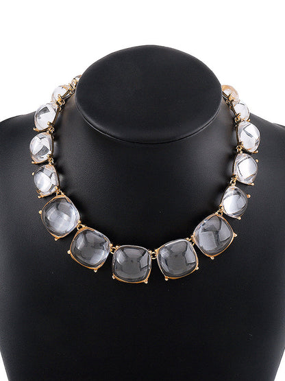 Geometric Dainty Necklace Necklaces Accessories