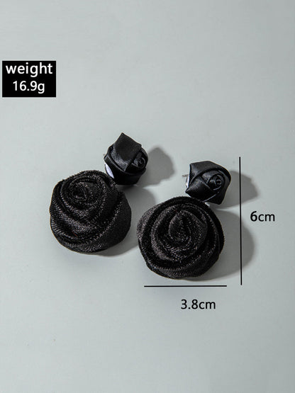 Flower Shape Drop Earrings