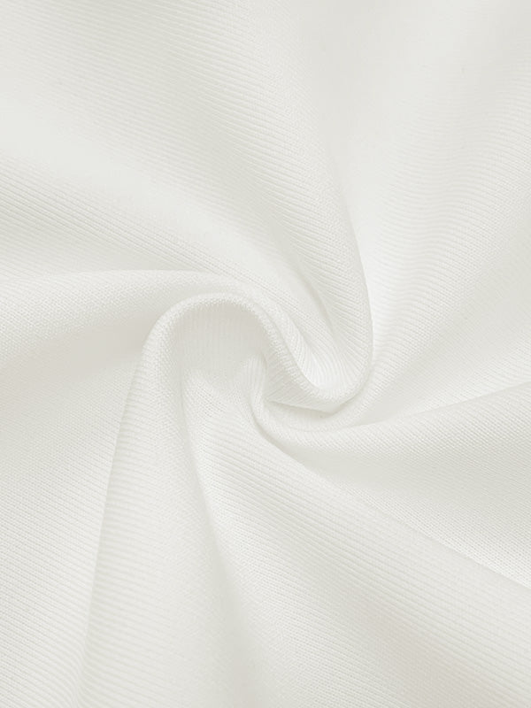 A-Line Loose Solid Color Split-Joint Round-Neck Vest Top