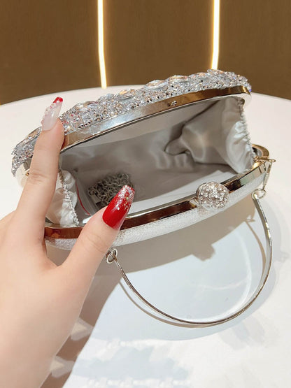 Chains Rhine Stones Evening Bags & Clutches Handbags