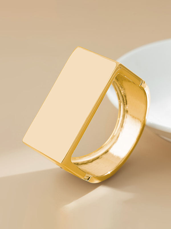 Geometric Solid Color Bracelet Accessories