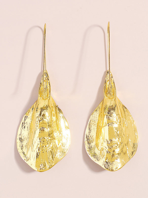 Flower Shape Drop Earrings Earrings Accessories