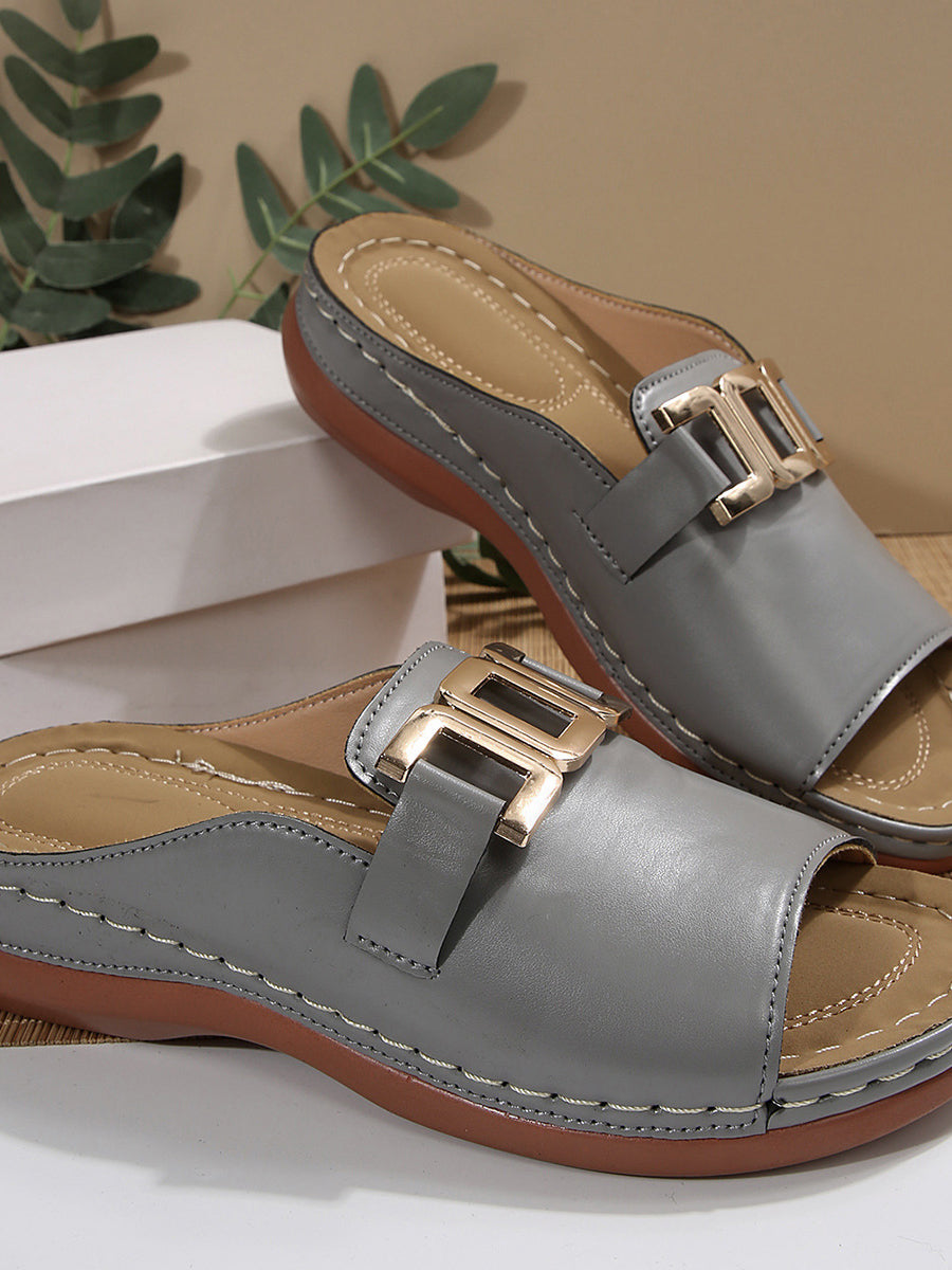 Solid Color Slippers