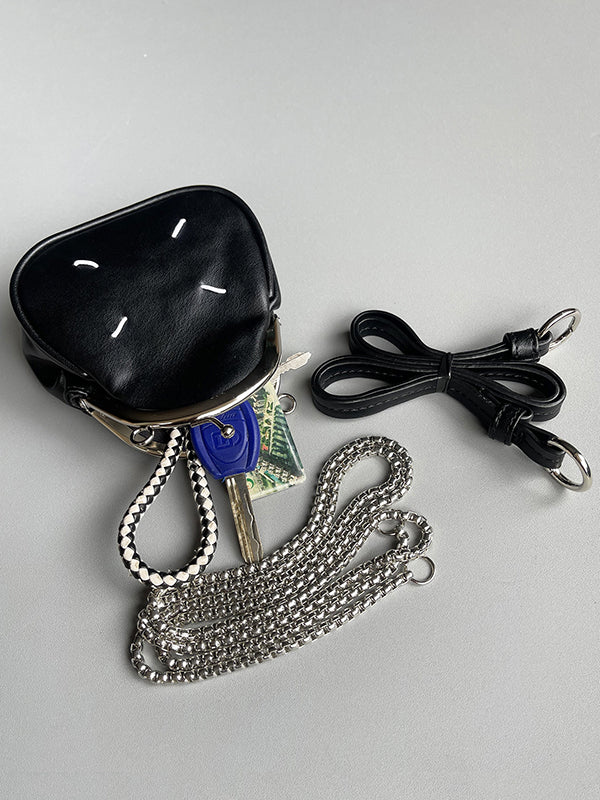Chains Geometric Split-Joint Mini Bags Accessories Crossbody Bags