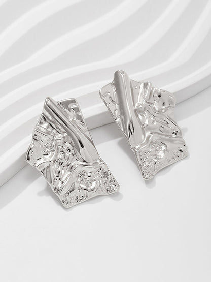 Normcore Geometric Drop Earrings