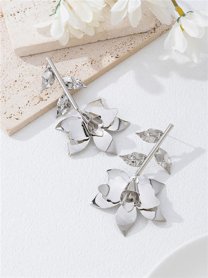 Flower Shape Earrings Accessories