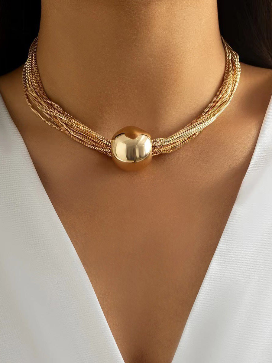 Geometric Chains Necklaces Accessories