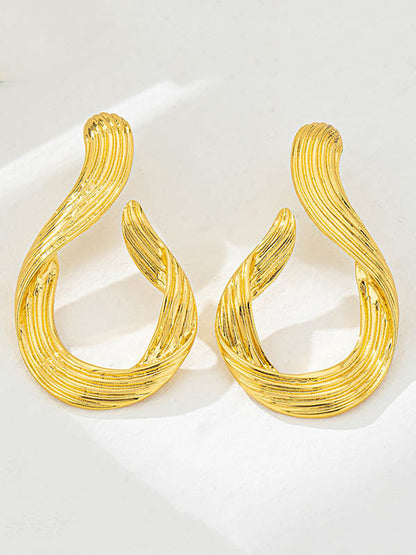 Geometric Drop Earrings