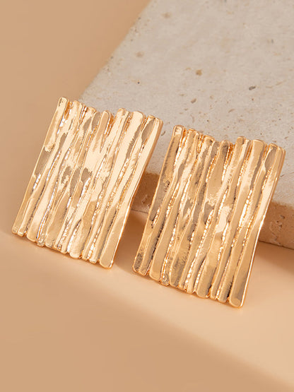 Geometric Drop Earrings