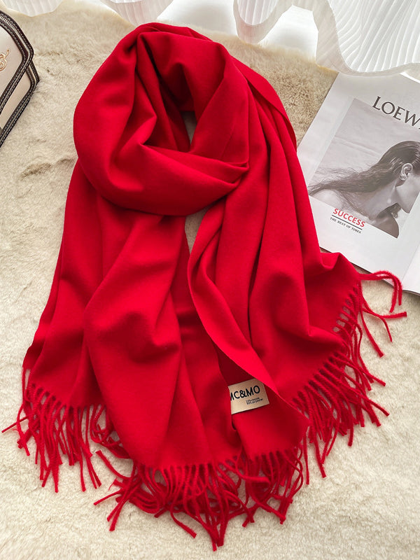 Tasseled Shawl&Scarf