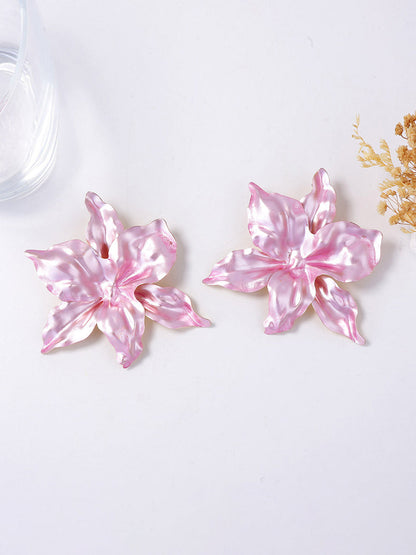 Flower Shape Earrings Accessories