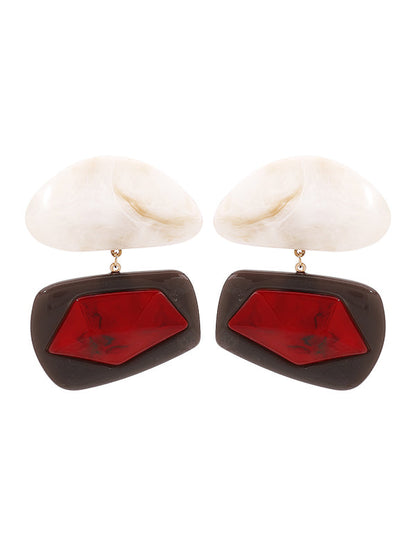 Geometric Drop Earrings
