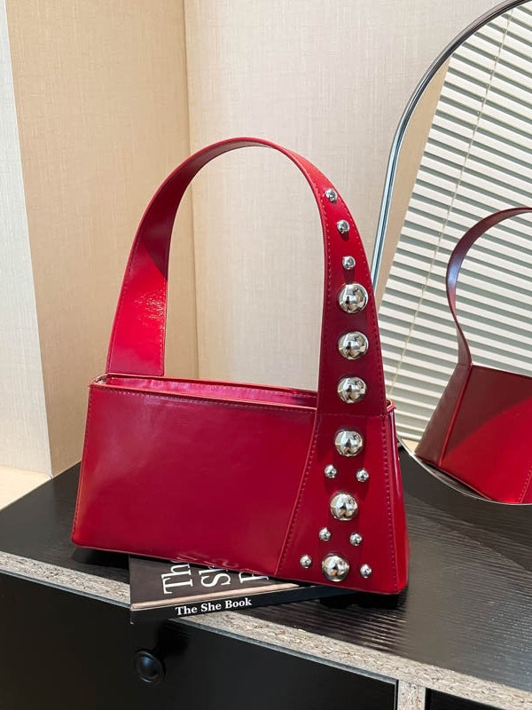 Asymmetric Rivet Split-Joint Mini Bags