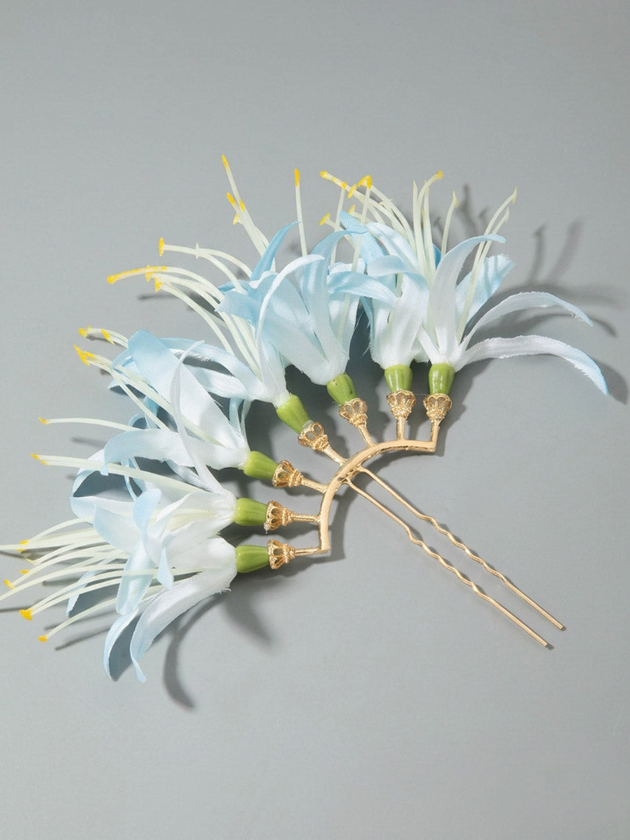 Flower Shape Hair Clips