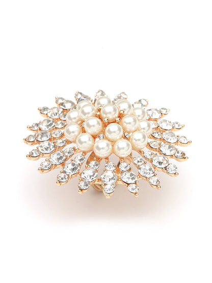 Geometric Rhine Stones Shiny Rings Accessories