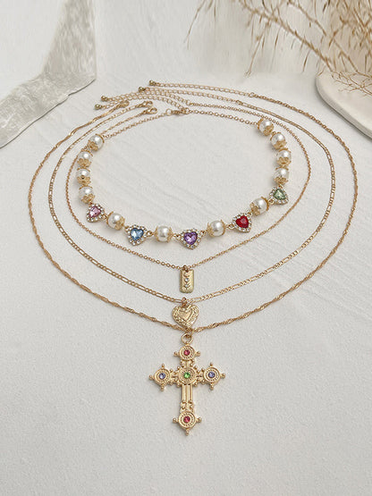 Layered Tasseled Necklaces Accessories