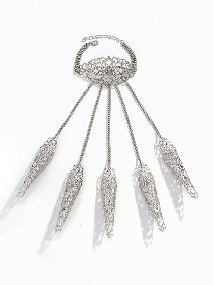 Chains Geometric Hollow Nail Protectors
