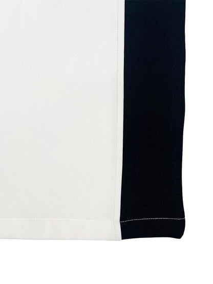 Loose Sleeveless Contrast Color Pockets Zipper V-Neck Jumpsuits