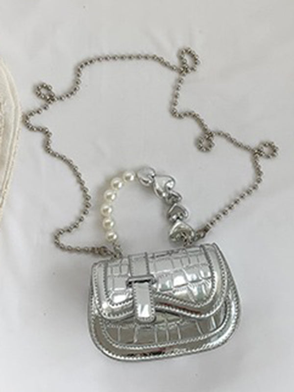 Beaded Shiny Split-Joint Bags Bags Accessories Crossbody Bags