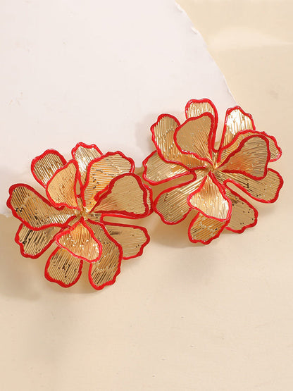 Flower Shape Earrings Accessories
