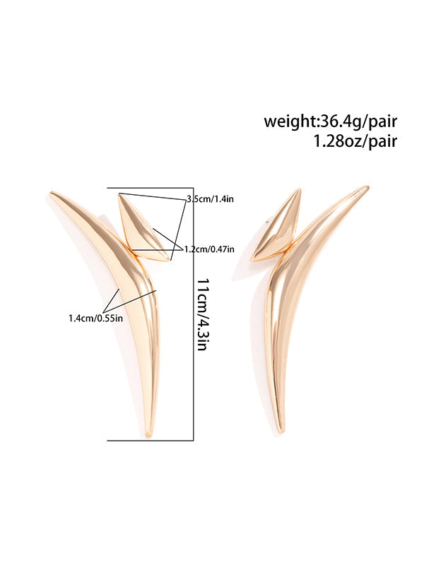 Geometric Drop Earrings